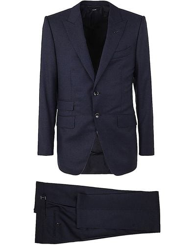 Tom Ford Micro Structure Or Connor Suit - Blue