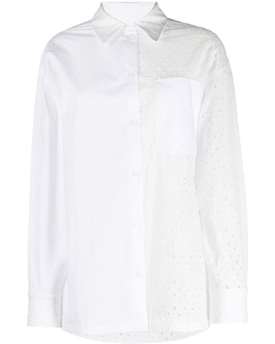 KENZO Perforated Shirt - White