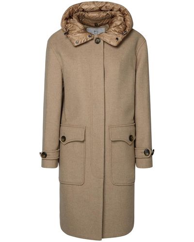 Woolrich Double Parka - Natural