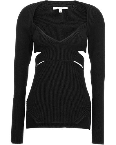 Nensi Dojaka Cut-out Sweater - Black