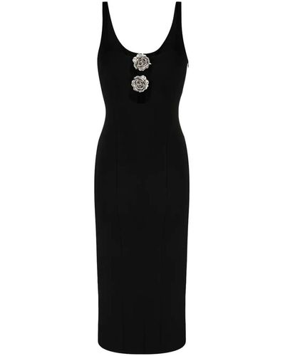 Blumarine Midi Dress - Black