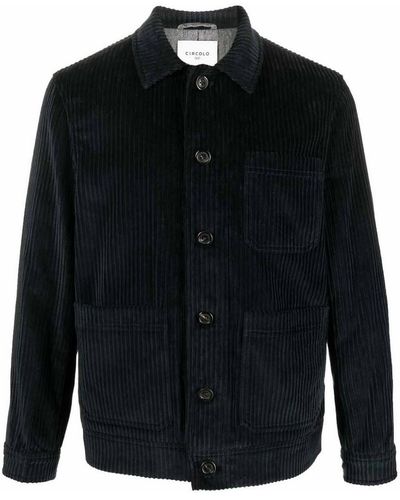 Circolo 1901 Corduroy Work Jacket - Black