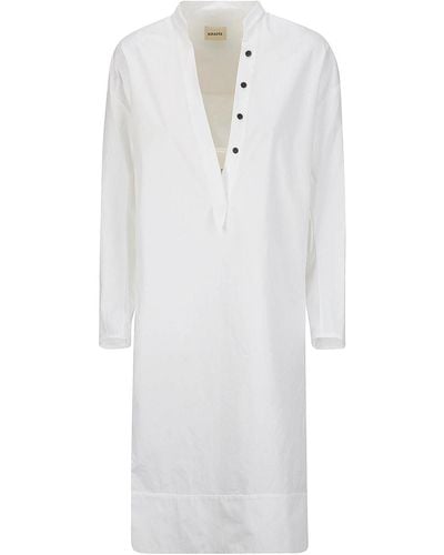 Khaite Oversized Dress - White
