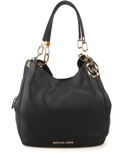 Michael Kors Lillie Large Shoulder Bag - Black