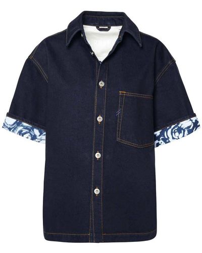 Burberry Cotton Shirt - Blue