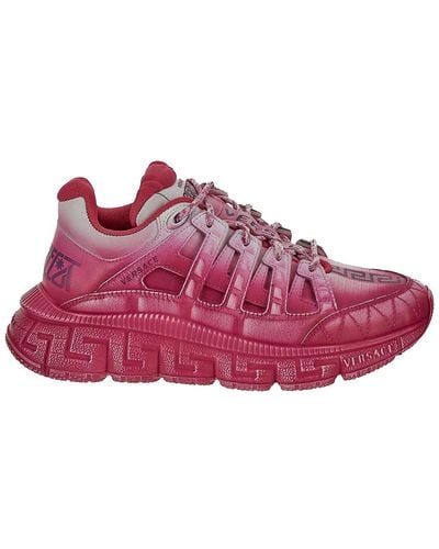 Versace Low Top Trainers - Pink