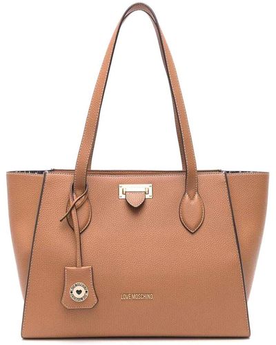 Love Moschino Shopping Bag - Brown