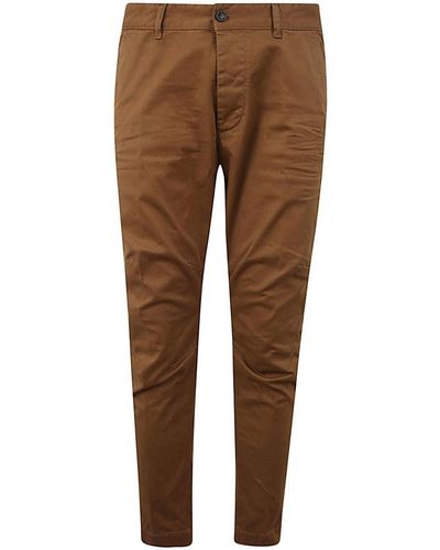 DSquared² Chino Trousers - Brown