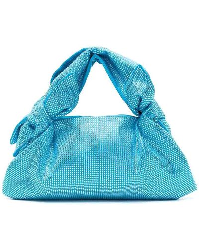 GIUSEPPE DI MORABITO Crystal Embellished Handbag - Blue