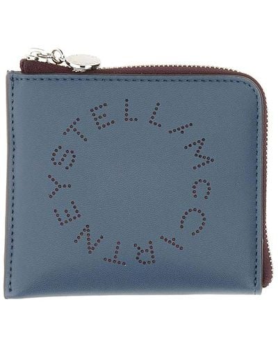 Stella McCartney Zipped Wallet - Blue