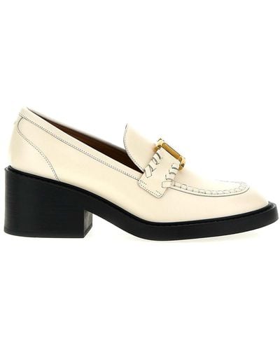 Chloé Marcie Loafers - Natural