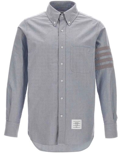 Thom Browne Cotton Shirt - Grey