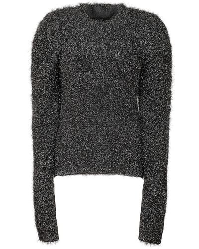 Alberta Ferretti Lurex Sweater - Black