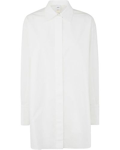 Patou Iconic Mini Shirt Dress - White