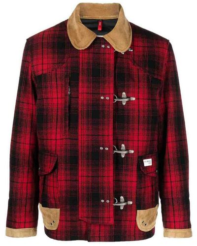 Fay 4 Ganci Archive Jacket - Red