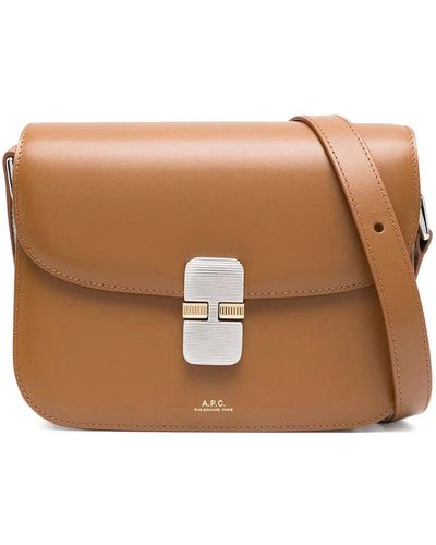A.P.C. Sac Grace Small - Brown