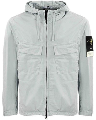 Stone Island Cotton Twill Jacket - Grey
