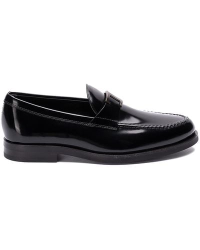 Tod's T Timeless Loafers - Black