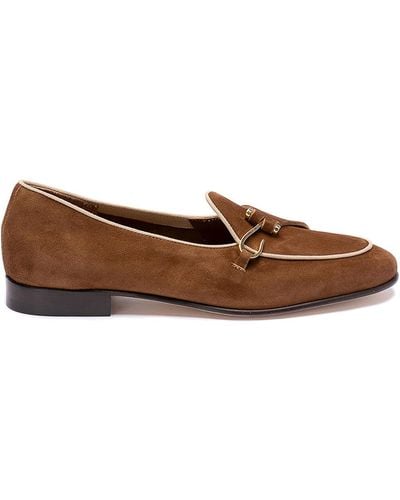 Edhen Milano Comporta Loafers - Brown