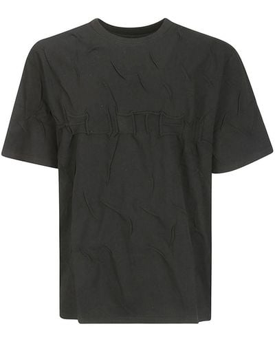 HELIOT EMIL Quadratic T-shirt - Black