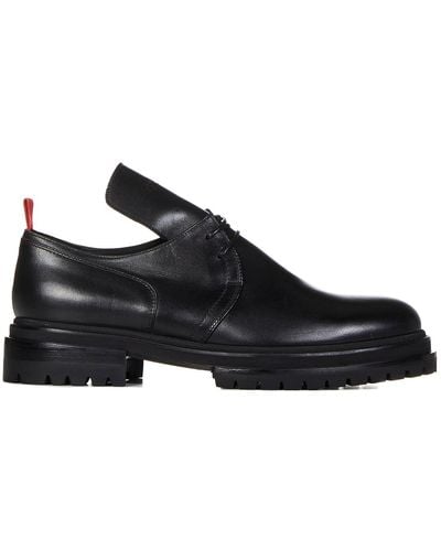 424 Leather Loafers - Black