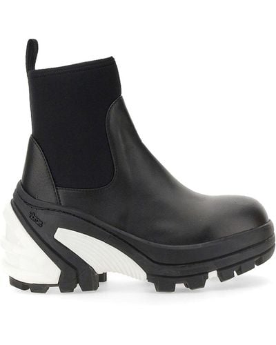 1017 ALYX 9SM Medium Leather Boot - Black