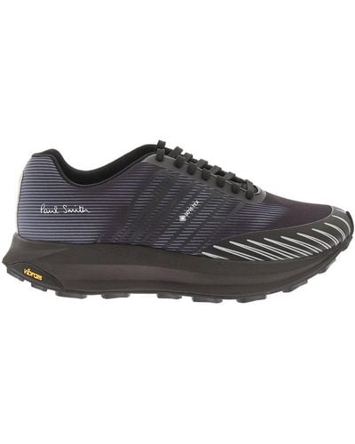 Paul Smith Sierra Sneakers In And Blue - Black
