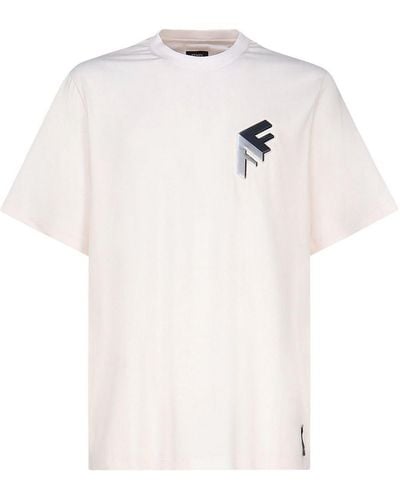 Fendi Jersey T-shirt - White