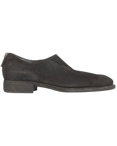 Guidi Leather Lace-up - Gray