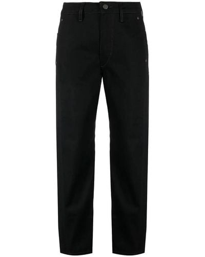 Lemaire Straight Fit Highrise Jeans - Black