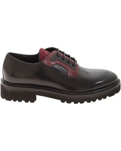Paul Smith Mac Derby Shoes In - Brown