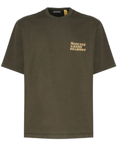 Moncler Crewneck T-shirt - Green