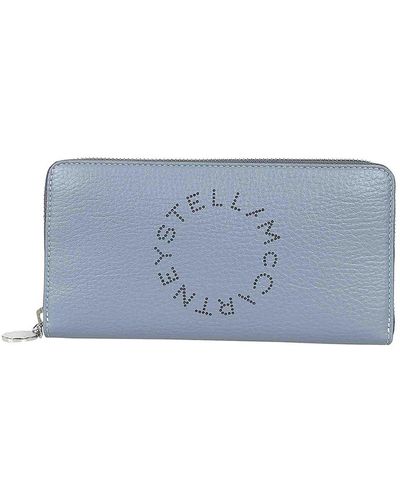 Stella McCartney Logo Wallet - Blue