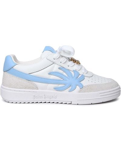 Palm Angels Leather Trainers - Blue