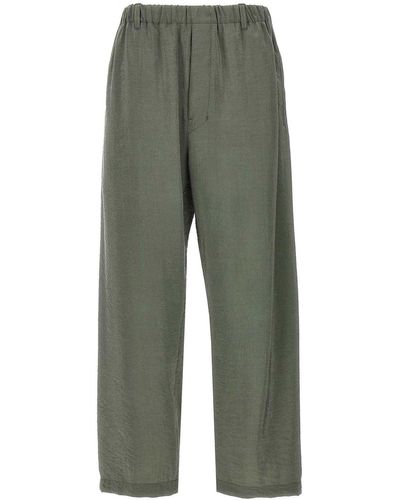 Lemaire Relaxed Trousers - Green