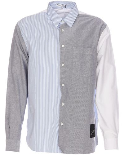 JW Anderson Patchwork Shirt - Grey