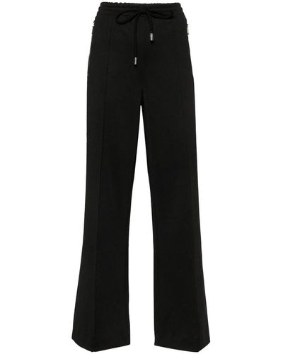 JW Anderson Bootcut Track Trousers - Black