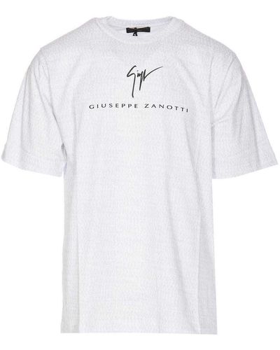 Giuseppe Zanotti Logo T-shirt - White