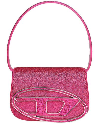 DIESEL Glittery Bag - Pink