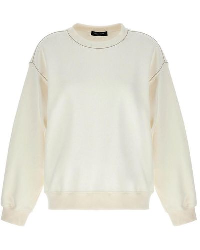 Fabiana Filippi Light Point Detail Sweatshirt - White