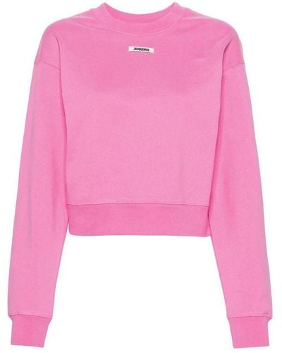 Jacquemus Le Sweatshirt Gros Grain - Pink