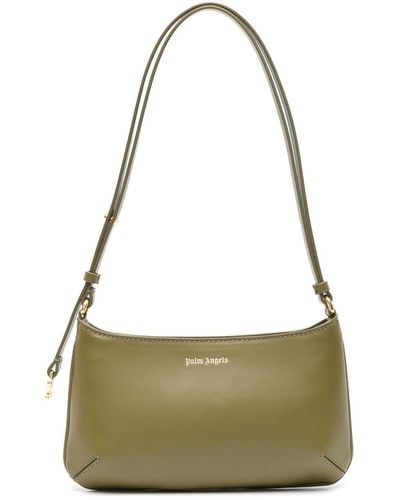 Palm Angels Bag With Logo - Green