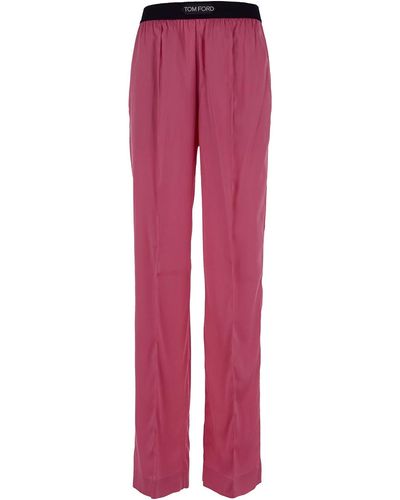 Tom Ford Casual Trousers - Pink