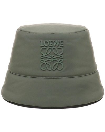 Loewe Bob Puffer Bucket Hat - Green