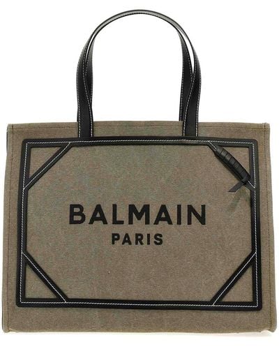 Balmain B-army Shopping Bag - Green