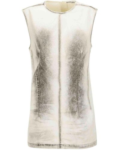 Acne Studios Short Dress - White