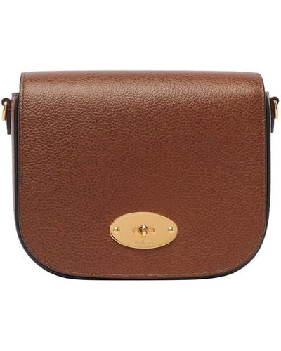 Mulberry Small Darley Satchel Bag - Brown