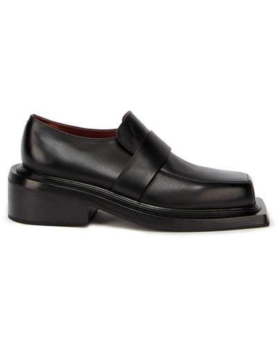 Marsèll Leather Loafers - Black