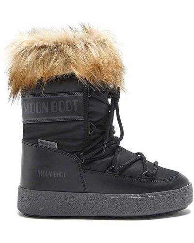 Moon Boot Ltrack Monaco Low Snow Boots - Black