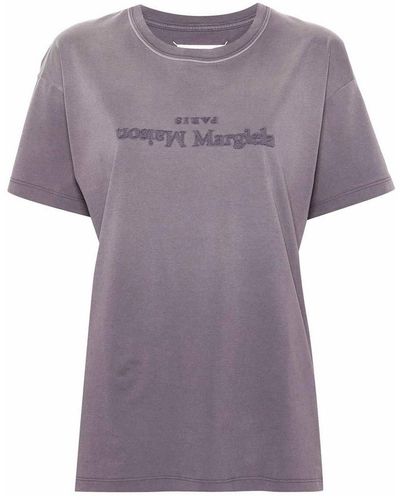 Maison Margiela T-shirt - Purple